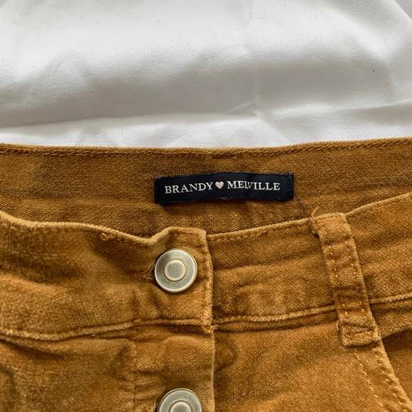 Brandy Melville Nanna Suede Mini Skirt - Picture 4 of 5